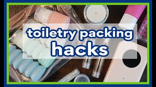 containers that work and others that dont  toiletry packing hacks [upl. by Doomham257]