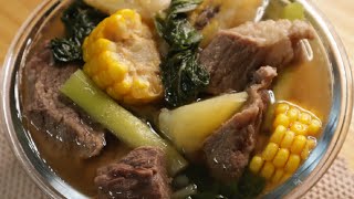 Quick And Easy NILAGANG BAKA Recipe Beef Nilaga  Best Comfort Food [upl. by Hamnet]