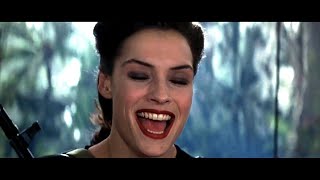 Famke Janssens Pleasure Interrupted by Deadly Entanglement  GoldenEye 1995 HD [upl. by Leahcimnaj]