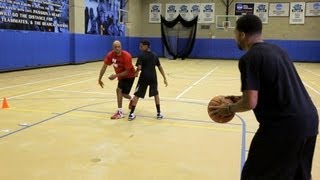 How to Throw a Wraparound Pass  Basketball Moves [upl. by Eatnhoj]