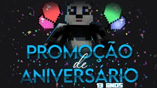 CRAFTLANDIA PROMOÇÃO DE ANIVERSÁRIO DE 13 ANOS [upl. by Ianej]