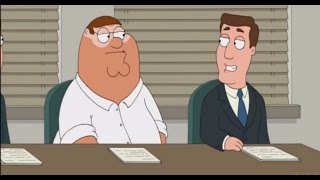 Family guy Carter Pewterschmidt becomes Peters boss [upl. by Esenaj]