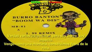 Burro Banton — Boom wha dis´ subtitulada [upl. by Lorenzo]