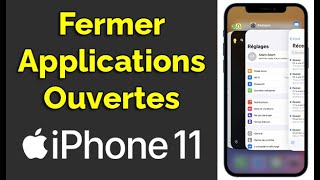 Comment fermer les applications sur iPhone 11 fermer appli iPhone 11 Pro Max [upl. by Ioyal]