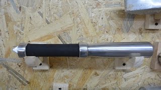 Casting a simple aluminum BILLY CLUB [upl. by Kapoor708]