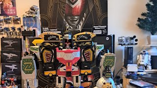 Mighty Morphin Power Rangers Lightning Collection Dragon Megazord Review [upl. by Ycaj681]