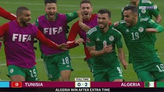 Algerie vs Tunisie 20 Finale coupe darabe الجزائر ضد تونس نهائي كأس العرب [upl. by Rehpotirhc]