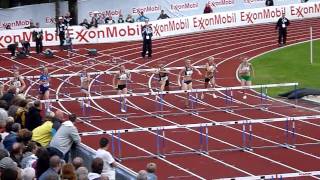 100m hekk  Finale  Christina Vukicevic 1311 [upl. by Arvo670]