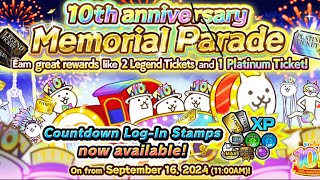 Battle cats 10th anniversary event￼ Might be a little late😂 [upl. by Eittol]