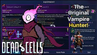 The Trevor Belmont Build  Dead Cells Return to Castlevania Valmonts Whip  Cross Showcase 5BC [upl. by Toombs]