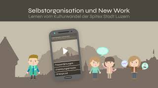 Trailer Webseite Spitex Stadt Luzern Selbstorganisation und New Work [upl. by Teena]