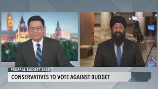 Federal Budget 2024 Conservative Party reaction – April 16 2024 [upl. by Staten]