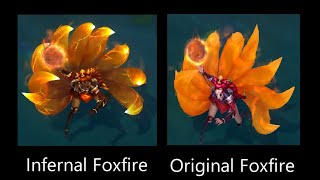 Infernal Foxfire Ahri  Mod Preview [upl. by Eelrac523]