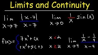 Limits and Continuity [upl. by Oz549]