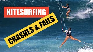 Kitesurfing Crashes amp Fails Compilation  Part 1 😜 [upl. by Aicirtel709]