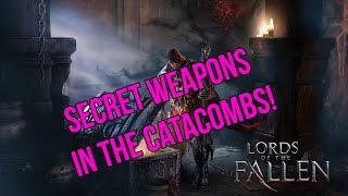 Lords Of The Fallen The Catacombs  How To Find The Bloodlust Sword amp Heirloom Hammer [upl. by Haerr356]