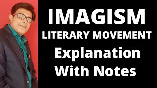 Imagism in Literature Literary Movements of English Literature I Imagism Characteristics II UGC NET [upl. by Netsrak229]