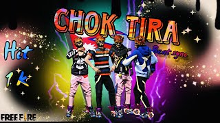 CHOK TIRA – Beat Sync  FreeFire best edited [upl. by Oneida]