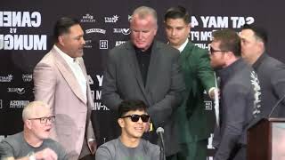 De La Hoya quotI Will Knock Out Caneloquot [upl. by Eselehs]