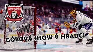 GÓLOVÁ SHOW V HRADCI KRÁLOVÉ HC DEJVOV VS HC MOUNTFIELD HRADEC KRÁLOVÉ NHL 24 PS5 [upl. by Helga658]