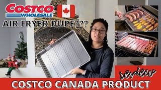 COSTCO PRODUCT REVIEW  COSTCO CANADA  AIR FRYER DUPE [upl. by Ecniuq]