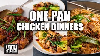 ONE PAN Chicken Dinners You Could Make TONIGHT 🥘  CookWithMe  Marions Kitchen [upl. by Nalra]