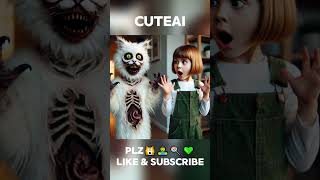 The beautiful cats transformation into a zombie What happens to the girl 🙀🧟‍♂️🍭💚kitten ai [upl. by Yve]