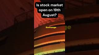 is the stock market closed on Rakshabandhan stockmarket holiday sharemarket open [upl. by Rehpotsirhk]