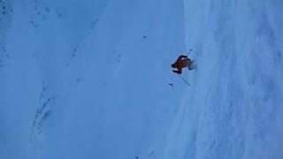 Skiing the Couloir Extreme on Blackcomb Mt  Whistler CAN [upl. by Lindblad]