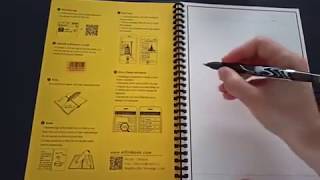 Elfinbook Cuaderno Inteligente Reutilizable Facilita la vida [upl. by Ynos81]