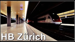 Der schönste Untergrundbahnhof der Schweiz Hauptbahnhof Zürich Löwenstrasse [upl. by Anileve]