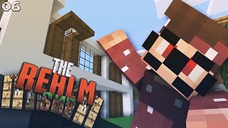 THE ULTIMATE MODERN HOUSE BASE in Minecraft Pocket Edition Realms SMP S2 E6 [upl. by Fishbein734]