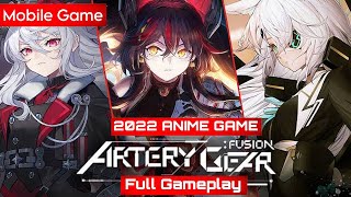 ARTERY GEAR FUSION Full Gameplay Anime Game [upl. by Solotsopa552]