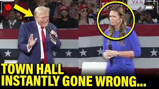 Watch Crowd Realize TRUMP IS CLUELESS at Town Hall [upl. by Annasus662]