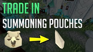 How to swap pouches amp scrolls for spirit shards in Runescape 3 [upl. by Horbal]