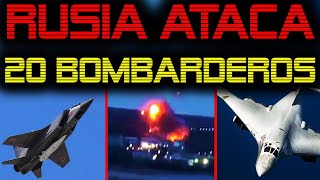 🔴 20 BOMBARDEROS SOBRE KIEV 🔴 RUSIA DESATA EL INFIERNO SOBRE UCRANIA🔴 [upl. by Ybloc]