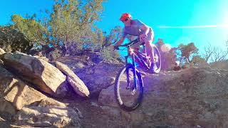 Electric Hills Mountain Bike Trails Flux Capacitor Montrose Colorado 4k [upl. by Nerrej302]