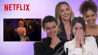 Ginny amp Georgia Cast React To Season 2s Wildest Moments  Netflix [upl. by Sayres]