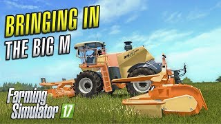 Farming Simulator 2017  BRINGING IN THE BIG M  Ballymoon Castle  Episode 10 [upl. by Cruz]