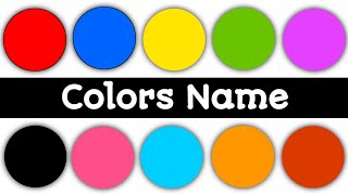 20 Colours name in english l Colour name  colors name for kids  colorsname [upl. by Daron321]