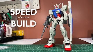 Speed Build MG Gundam RX 78 GP01 Zephyranthes [upl. by Geralda]