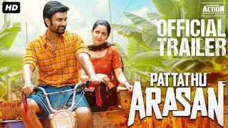 Atharvaas PATTATHU ARASAN 2023 Hindi Trailer  Rajkiran Ashika Ranganath  New South Movie 2023 [upl. by Dionne577]