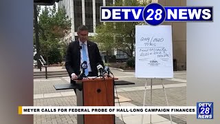 DETV News Brief  TOP STORY Matt Meyer is calling for a federal probe [upl. by Sualkcin403]