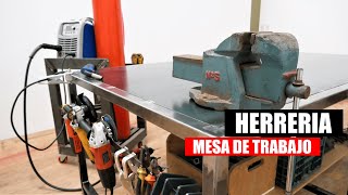 Mesa de trabajo para HERRERIA 💪💪 [upl. by Repsihw]