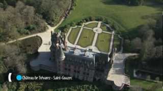 Le Finistère vu du ciel  vidéo [upl. by Milks]