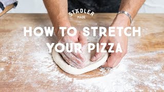 How to Stretch Pizza Dough [upl. by Annahavas783]