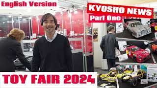 KYOSHO NEWS  Tour in English Part One Spielwarenmesse 2024 [upl. by Aivatra]