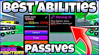 SPENDING 10000 ROBUX On Passive Abilities Reroll Machine Guide In Anime Fighters  Roblox [upl. by Ppik]