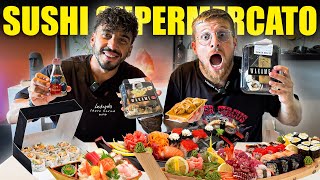 PROVIAMO TUTTO IL SUSHI ESISTENTE DEL SUPERMERCATO  COOP vs CONAD vs PAM  UNO DI QUESTI È ASSURDO [upl. by Asyen]