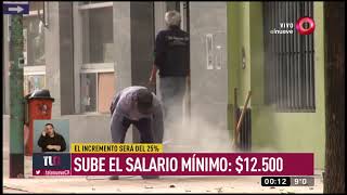 Sube el salario mínimo a 12500 pesos [upl. by Ttessil]